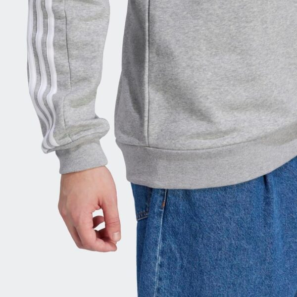 adidas Men’s Essentials Fleece 3-Stripes Sweatshirt