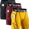 TSLA Men's Athletic Compression Shorts, Active Cool Dry Sports Performance Running...
