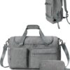 Travel Duffel Bag 27L Gym Bag with Shoe Compartment Carry on Overnight...