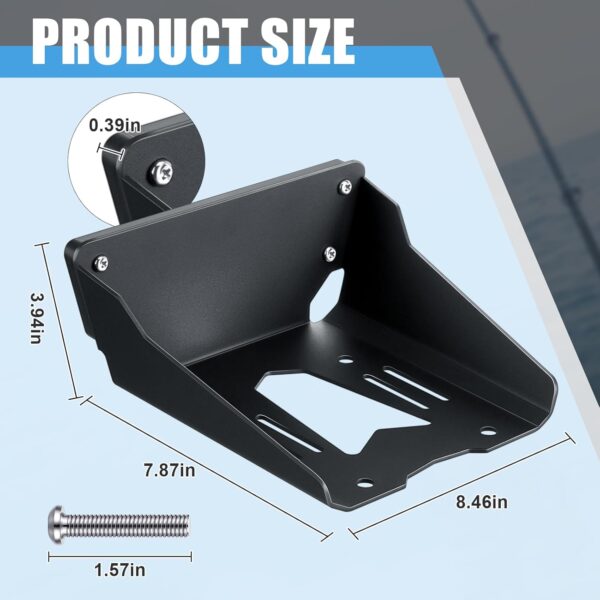 Thenshop Transom Trolling Motor Mount for Kayak Trolling Motor Transom Mount…