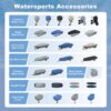 Explore Land Fade Resistant Full Outboard Motor Cover – Waterproof Upgraded Strong…