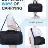 BAGSMART 53L Large Duffle Bag for Men, Gym Travel Sports Weekender Overnight…
