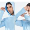 NORTHYARD Men’s Sun Protection Hoodie Shirts Long Sleeve UPF 50+ Swim Fishing Shirt…