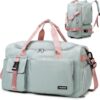 Eslcorri Gym Duffle Bag for Women Men, Sports Backpack with Wet & Shoe...