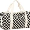 BLUBOON Duffle Bag Girls Kids Cute Gym Bag with Shoes Compartment & Wet...
