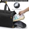 Gym Duffle Bag for Men Women, Travel Duffel Bag Backpack with Shoe…