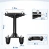 Mercury 4-Stroke Motor Trailering Support, Patented Outboard Transom Saver, Fits…