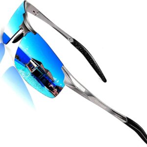 ROCKNIGHT Driving HD Polarized UV400 Protection Ultra light Al-Mg Golf Fishing Outdoor…