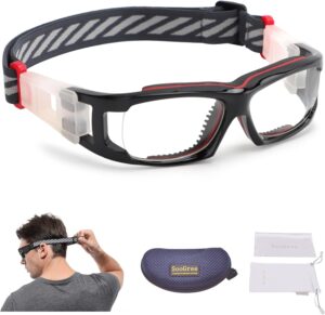 Kids Sport Goggles Glasses,Protective Eyewear Goggles,Eye Safety Glasses,Replaceable…