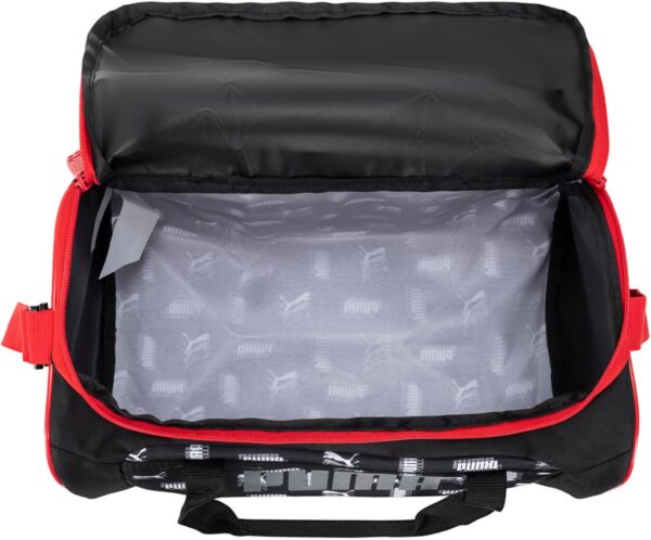 PUMA Evercat Transformation 14″ Junior Duffel Bag (Black/Red, One Size)