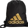 adidas Ready Sackpack, Drawstring Backpack for Women and Men, Lightweight...