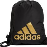 adidas Ready Sackpack, Drawstring Backpack for Women and Men, Lightweight...