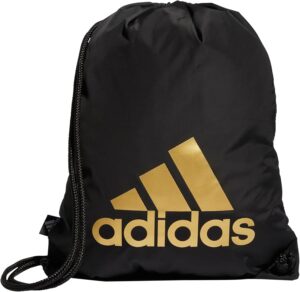 adidas Ready Sackpack, Drawstring Backpack for Women and Men, Lightweight…
