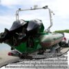 Gisafai SP-400-RB Adjustable Transom Saver from 23 to 35 Inches Boat Motor Transom…