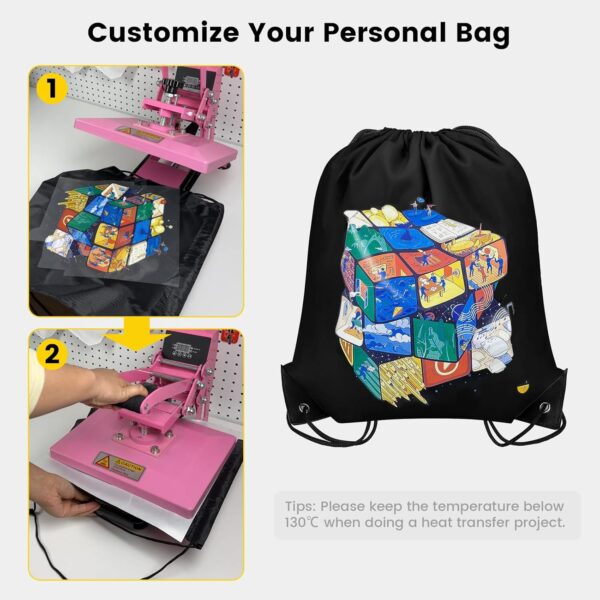 Vorspack Drawstring Backpack 100 Pieces for Party Gym Sport Trip