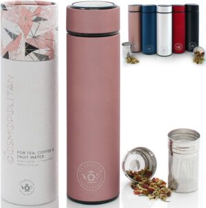 Teabloom – The ORIGINAL All-Brew Travel Tumbler & Thermos | OPRAHs Favorite |…