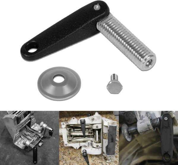 433675 Outboard Motor Transom Clamp Screw & Handle Assembly Fit for Johnson Evinrude…
