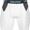 Youper Adult Elite Compression Padded Sliding Shorts w/Cup Pocket for Baseball, Football