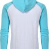 Yundobop Men’s Pullover Hoodies Plaid Jacquard Long Sleeve Drawstring Hipster Casual…