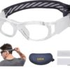 ''N/A'' Kids Sports Glasses Basketball Football Safe Training Goggles Anti Fog 7-12