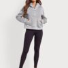 Zeagoo Women Plus Size Zipper Hoodie Long Sleeve 2024 Trendy Sweatshirts Athletic…