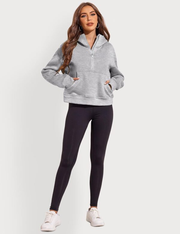 Zeagoo Women Plus Size Zipper Hoodie Long Sleeve 2024 Trendy Sweatshirts Athletic…