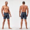 DEVOPS 3 or 5 Pack Compression Shorts Men Spandex Sport Shorts Athletic Workout…