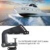 Alomejor Outboard Motor Clamping Bracket Replacement for Outboard Electric Boat Engine