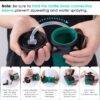 Collapsible Water Bottles 20.6oz Foldable Water Bottle BPA Free Reusable Lightweight…