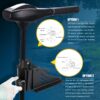 Universal Trolling Motor Deck Mount Replacement for Newport Vessels Pontoon Motor…