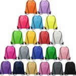 Vorspack Drawstring Backpack 100 Pieces for Party Gym Sport Trip