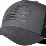 American Flag Trucker Hats, USA hat for Men and Women - Adjustale Baseball Cap,...