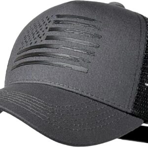American Flag Trucker Hats, USA hat for Men and Women – Adjustale Baseball Cap,…