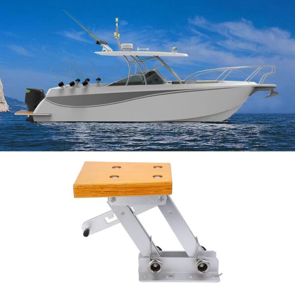 Motor Mounting Bracket,Outboard Motor Mount 2 Stroke Heavy Duty Marine Board…