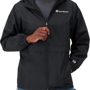 Champion Men’s Jacket, Stadium Full-Zip Jacket, Wind Resistant, Water Resistant Jacket…