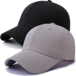 Baseball Cap Men Women Cotton Dad Hat Classic Adjustable Plain Golf Hat Low Profile Unisex