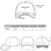Gelante Adult Plain Baseball Cap Hat Classic Adjustable Size for All Seasons