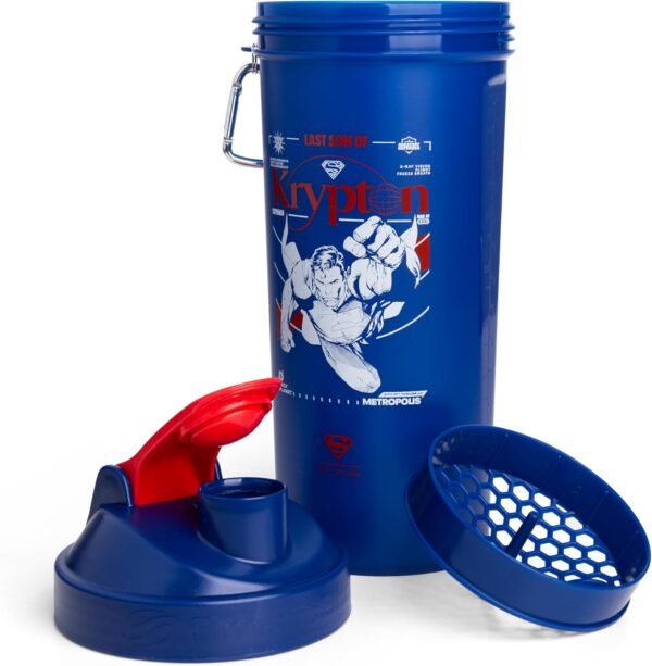 Smartshake Protein Shaker Bottle for Protein Mixes – 33 oz | Shaker Cups for Protein…