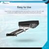 MARINE CITY Aluminum Outboard Motor Bracket, 2-Stroke, Retractable, Spring-Loaded, Up…