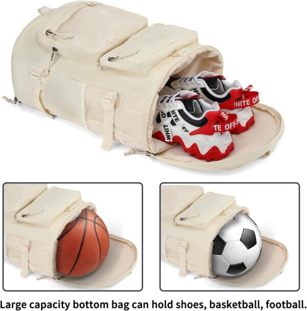 gym duffel bag backpack wrestling bag with shoe compartment 4 kinds of back…