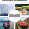TUORE Transom Mounting Plate, Outboard Mounting Engine Bracket PVC for Rubber Dinghy…