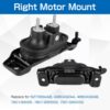 Engine Motor & Trans Mount Kit Compatible with Chrysler Town & Country | Dodge Grand…