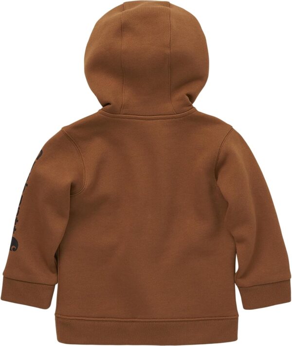 Carhartt Kid’s CA6702 Long-Sleeve Quilted Jersey Half-Zip Sweatshirt – Boys