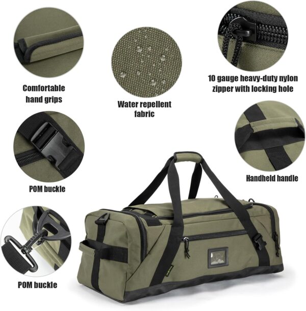 Large Duffle Bag,Gym Bags For Men Weekend Bag For Women Travel Backpack…