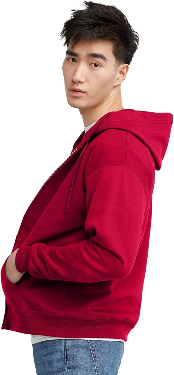Hanes Men’s EcoSmart Fleece Full-Zip Hoodie Sweatshirt