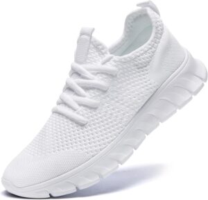 Mens Running Shoes Slip On Tennis Walking Sneakers Workout Athletic Lightweight Casual…