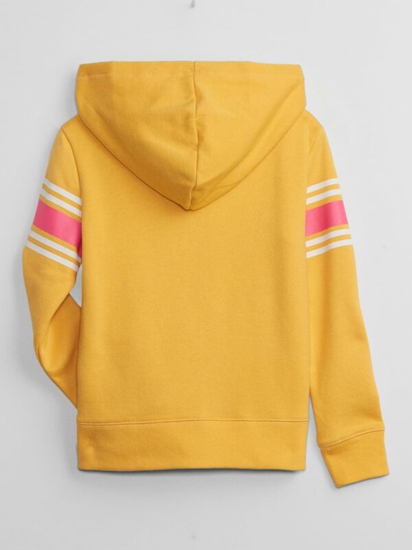 GAP Girls’ Logo Full Zip Hoodie