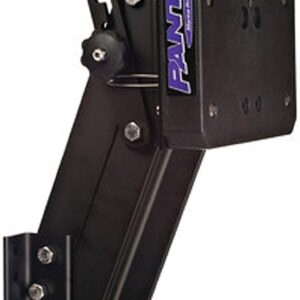 Marinetech Panther Marine 55-0416 Auxiliary Outboard 4-Stroke Motor Bracket – 16″, Black