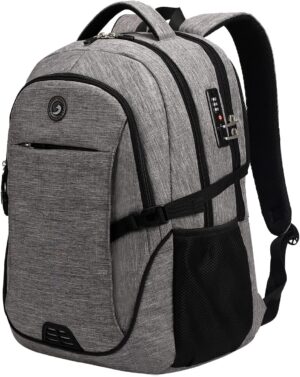 SHRRADOO Anti Theft Laptop Backpack Travel Backpacks with usb Charging Port…