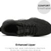 Men’s Air Cushion Running Shoes Breathable Tennis Fashion Sneakers Non Slip Workout…